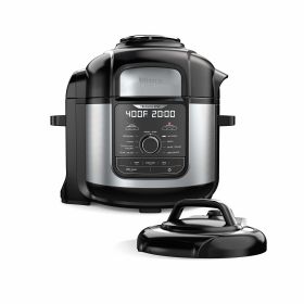 Ninja FD401 Foodi 12-in-1 Deluxe XL 8 qt. Pressure Cooker & Air Fryer that Steams, Slow Cooks, Sears, Saut√©s, Dehydrates & More, with 5 qt. Crisper B