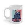 Funny Cat Fluff Mug