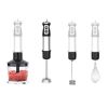 1000W 5 In 1 Immersion Hand Blender Stainless Steel Hand Mixer with 12 Speeds Turbo Mode Food Processor with 20Oz Beaker 17Oz Chopper Whisk Milk Froth