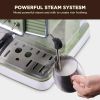 15 Bar Espresso Coffee Machine with Milk Frother Steam Wand, 1350W Professional Coffee Maker, 54 Oz Removable Water Tank Espresso Maker Cappuccino, La