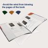 Acrylic Book Stand Clear Book Holder with 4 Bookmarks Open Large Book Display Stand for Cook Books Magazines, Newspaper, Textbooks(12*7in,8mm)