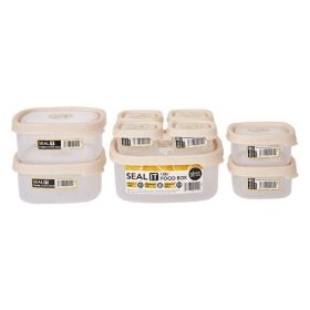 Food Storage Container Set with Easy Locking Lids (type: Food Storage, Color: White)